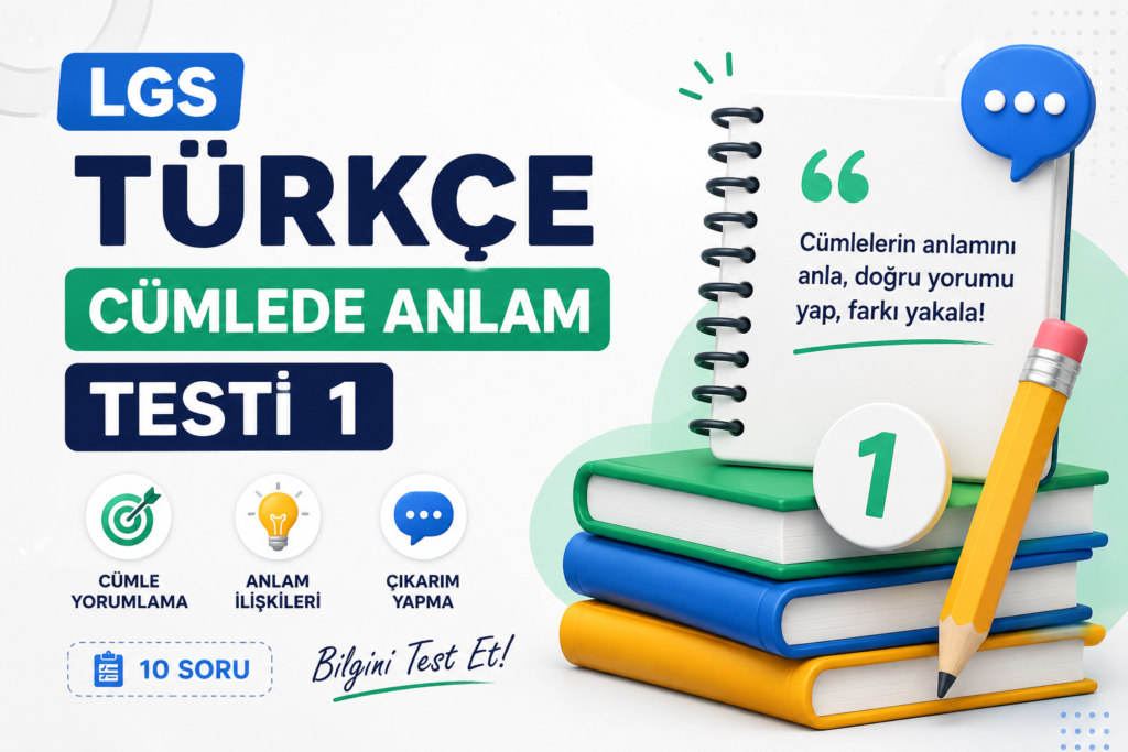 GS Türkçe cümlede anlam testi 1 kapak görseli